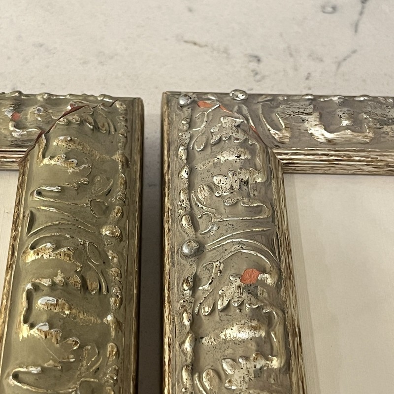 Vintage Topiary Prints Set 2 Gold Frames Double Mat Grandmillennial Hang Ready gallery
