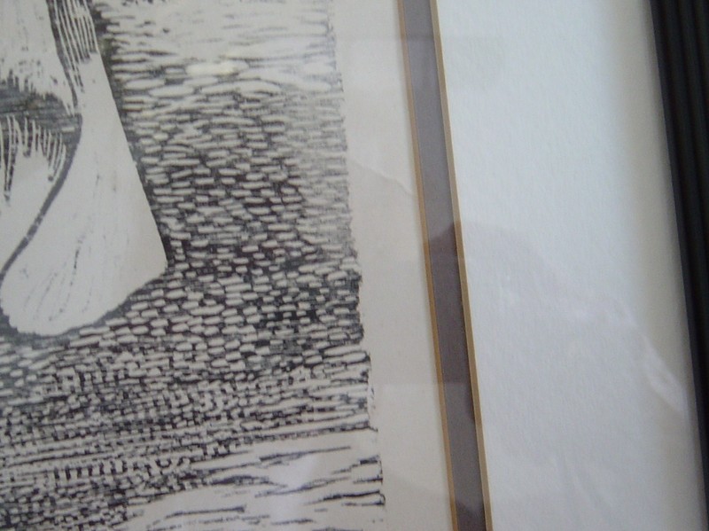 Mexican Original Artist Proof, signed, 1986, Print by Fernando Olivera Oaxaca gallery