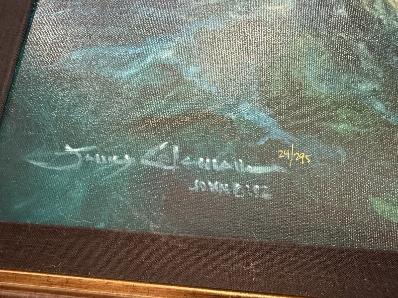 PILAR ON BY JAMES COLEMAN (FRAMED CANVAS GICLEE #24 Of 295 gallery