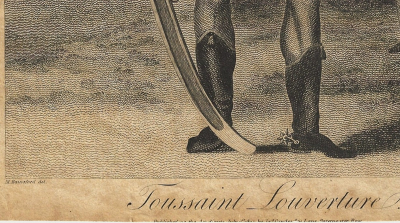Rare Antique 1805 Engraving~Toussaint Louverture~Haiti Slave Revolt~by J. Barlow gallery