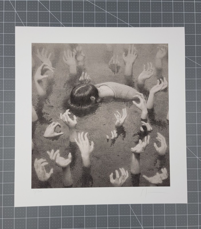 SURVIVOR’S GUILT by Miles Johnston 2020 Gicelée Fine Art Print Limited Edition