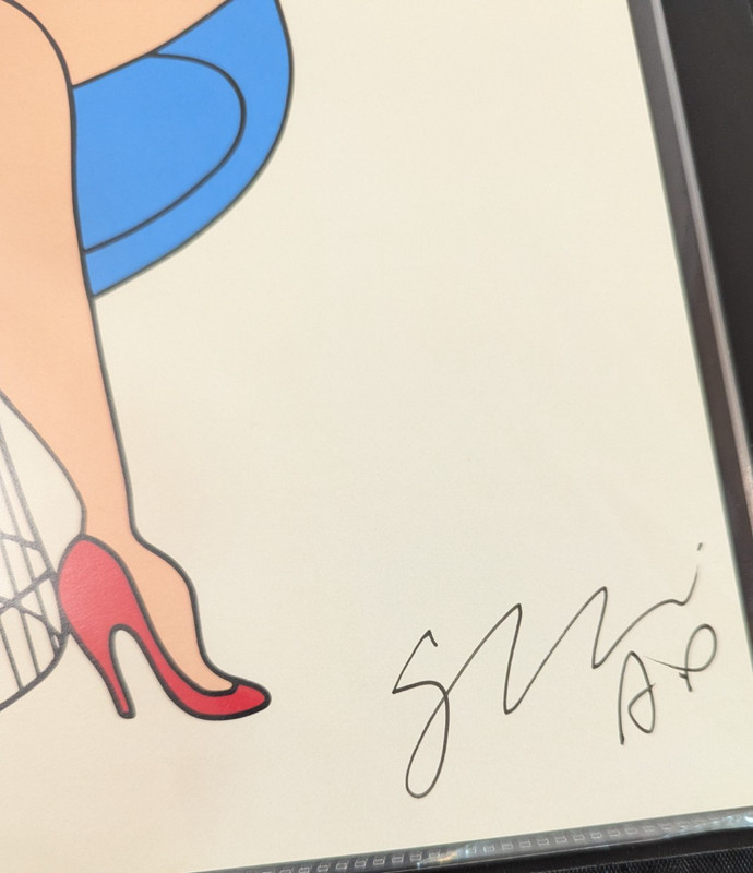 Fucci Erotic Balance Story 12x16 inches AP Signed Print Art Poster gallery