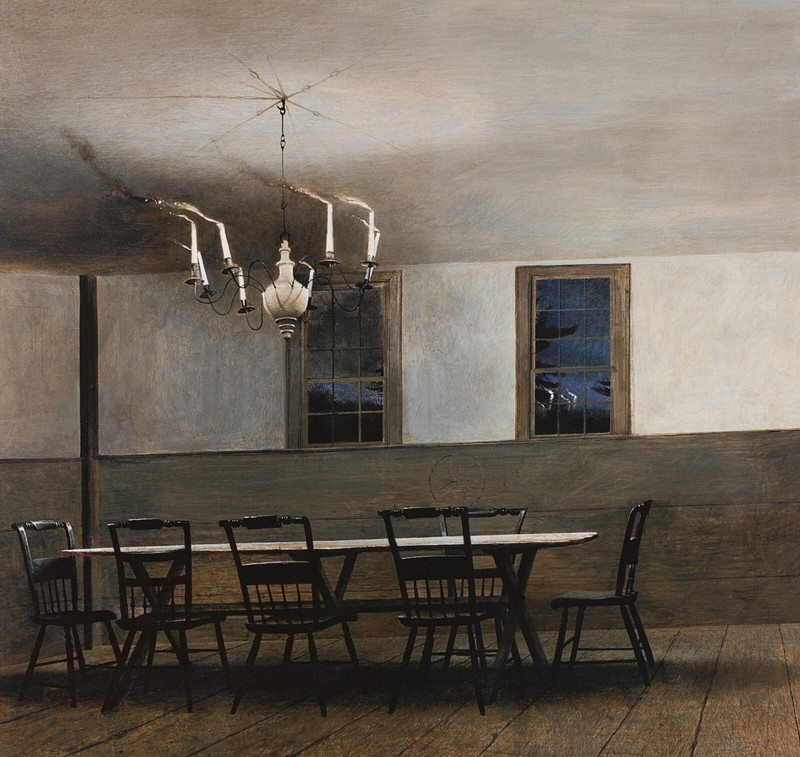 Andrew Wyeth: The Witching Hour 22x30 Archival Quality Fine Art Print