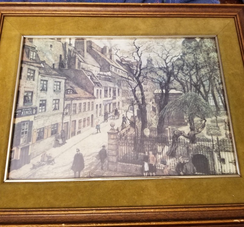 "Waisenstraße-Alt-Berlin" (Orphan Street, Old Berlin) by Hans Baluschek Print gallery