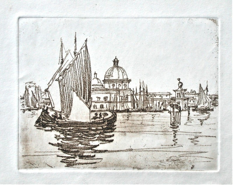 Lester Varian European Scene Etching (XXVIII)