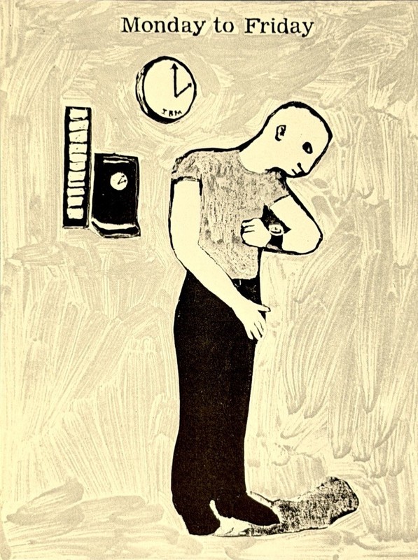 Coleen Fitzgibbon Group Art Show Announcement Card 1980 – Collaborative Projects