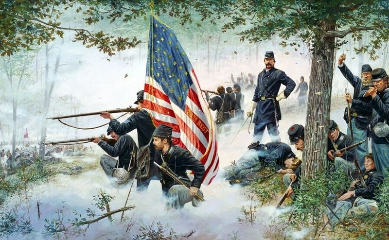 CIVIL WAR » HOLD AT ALL COSTS » – PREMIUM PRINT on 8-1/2 x 11 » STOCK