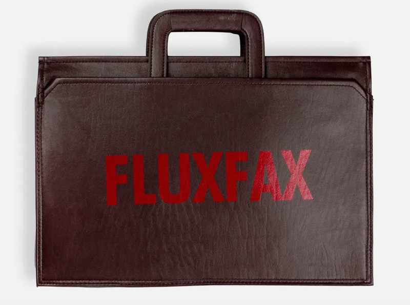 BEN VAUTIER s/n print FLUXFAX portfolio 1994 - fluxus Nam June Paik Maciunas gallery