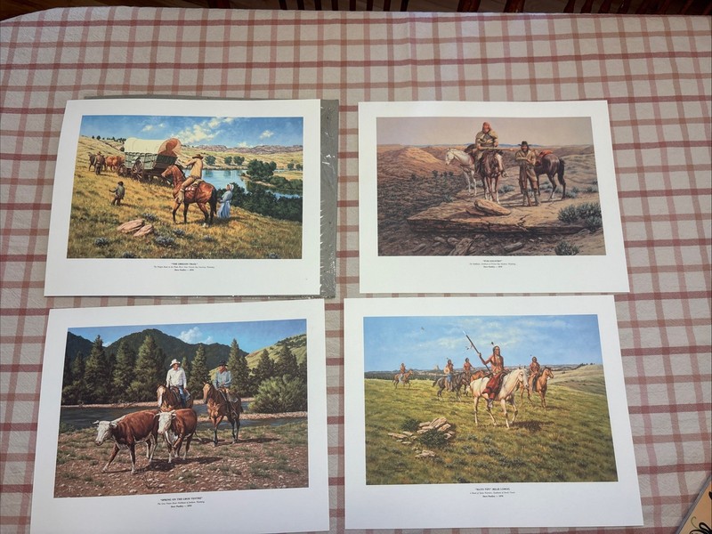 «Western Wyoming” 1978 prints Dave Paulley “The Organ Trail”-Fur Country