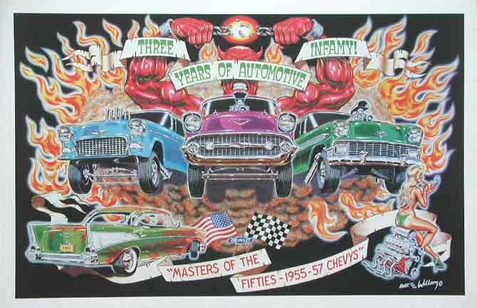 MASTERS OF THE FIFTIES ROBERT WILLIAMS POSTER NEW 50s
