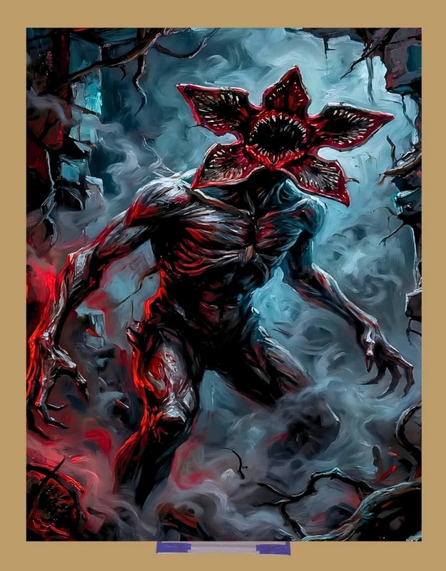 The Last of Us Clicker Inspired Horror Art Print 8.5×11 Gaming