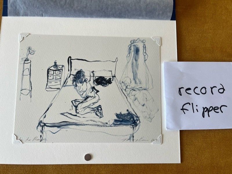 TRACEY EMIN In The room 2025 16.5x22 unsigned print Tate modern exclusive