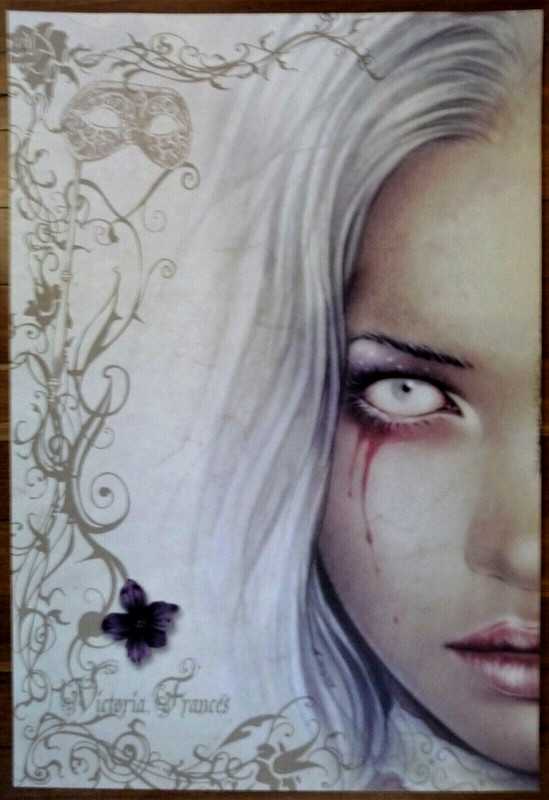 VICTORIA FRANCES Laminated Gothic Art Print 23 x 33 inches
