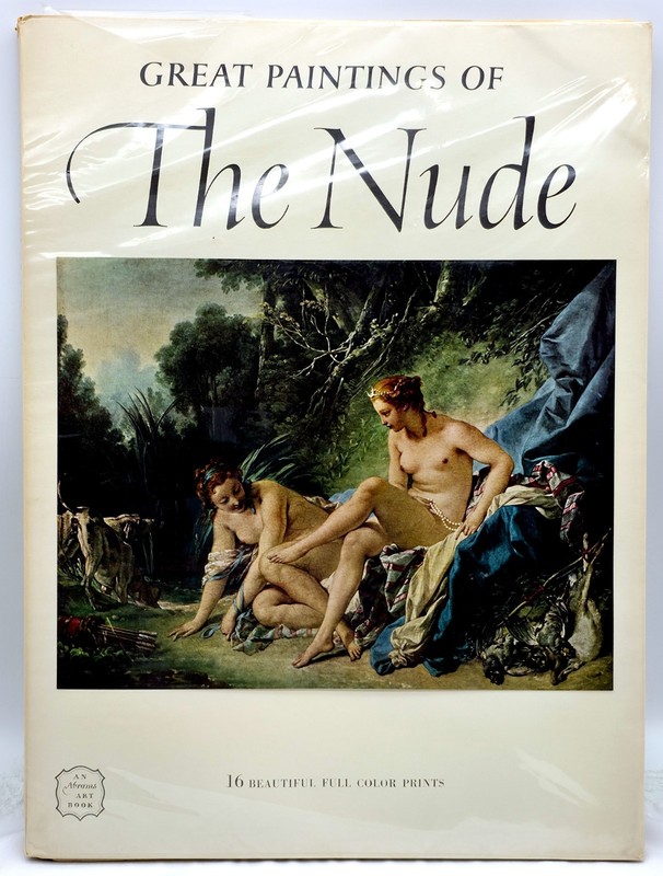 «Great Paintings of The Nude» by Harry N. Abrams. Portfolio of 16 Prints c. 1955