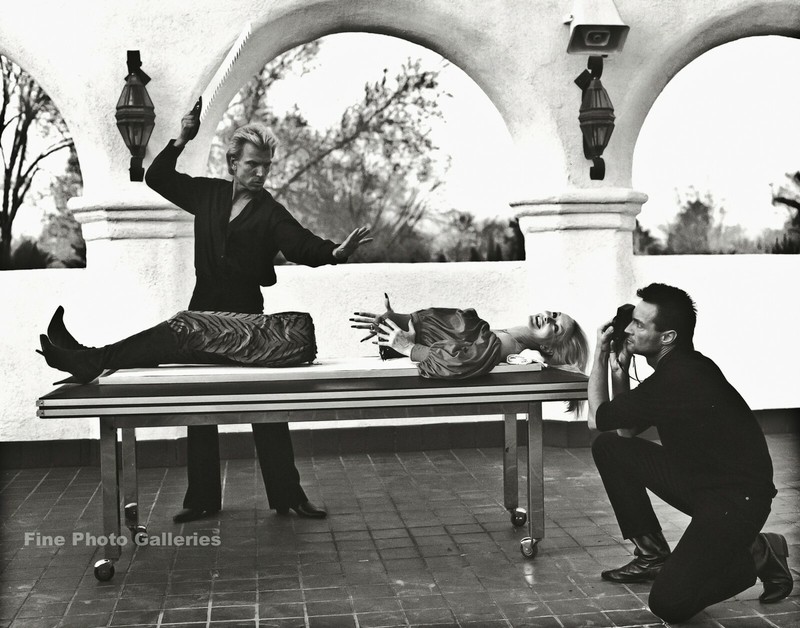 1980s Vintage BRUCE WEBER Las Vegas SIEGFRIED And ROY Magic Act Photo On 12X16