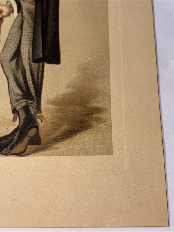 Sir Richard Owens Vanity Fair Caricature Sir Leslie Matthew Ward 9” X 6” Litho gallery