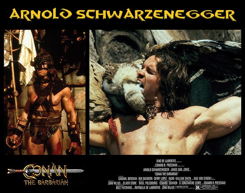 CONAN THE BARBARIAN (1982) 11×14 Lobby Card Art Print #24