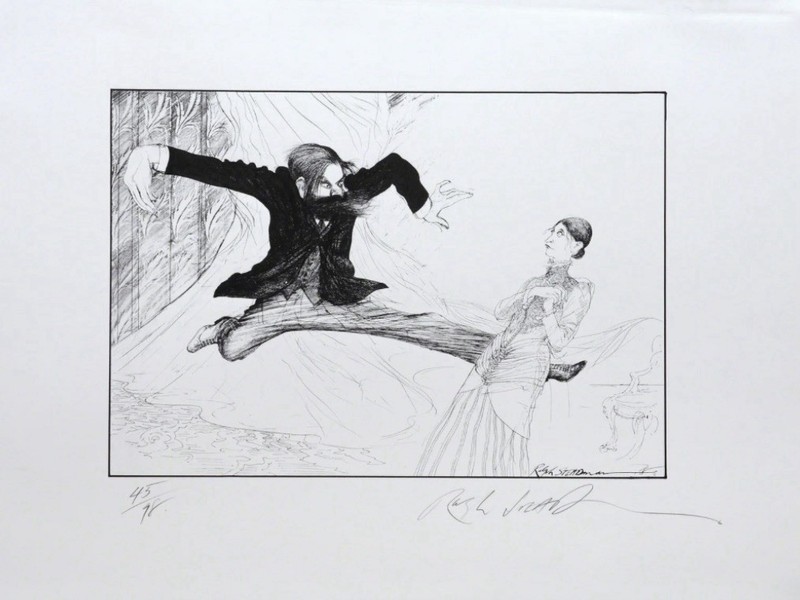 Ralph Steadman “Sigmund Freud” Portfolio (1979)-9 Signed Screen prints– 70/98 gallery