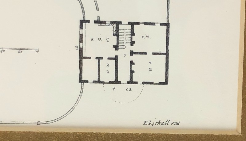 Set of Two Antique Architecture Prints of Various Building Plans and Facades gallery