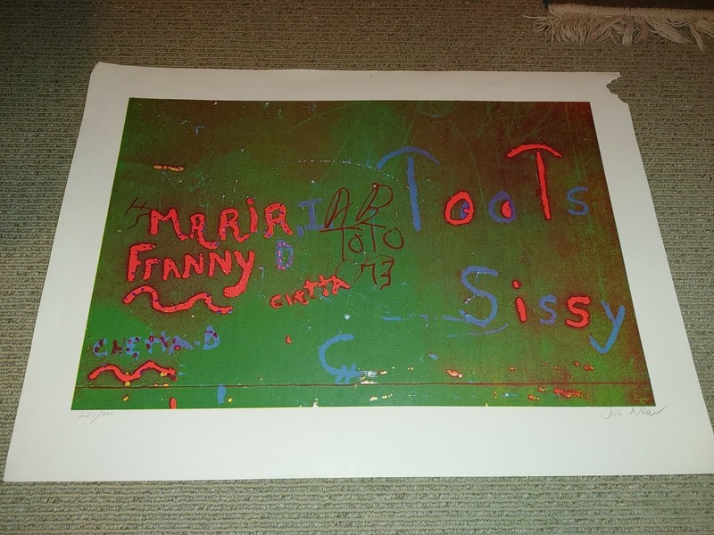 Jon Naar Serigraph Art Print «Toots» Faith of Graffiti 20″ x 30″ Signed Numbered