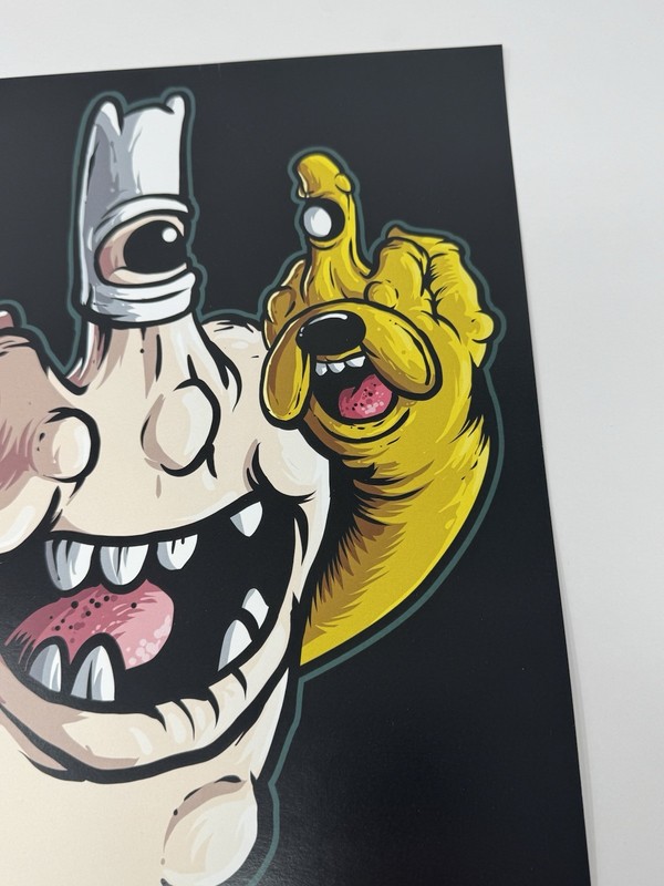 Adventure Time FYBH Limited Art Poster 12x18” 2017 Mr 8 Legz TV Show Cartoon gallery