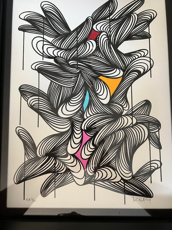 KEF! SIMON ROHLEN CALM TRANSITION #14 EA 9/25 WITH COA gallery