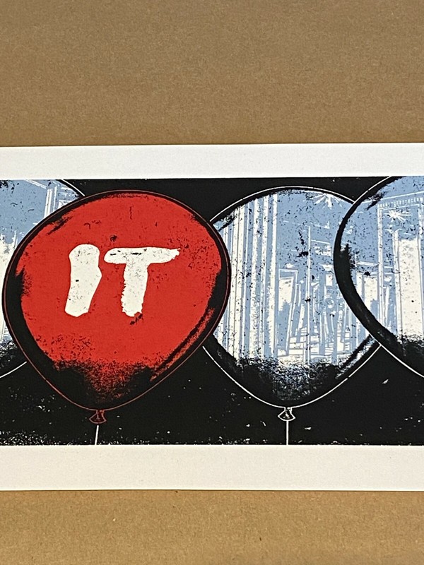 Mondo Style - Qfschris - Stephen King's It - GID Inks - Signed/#d out of 50 gallery