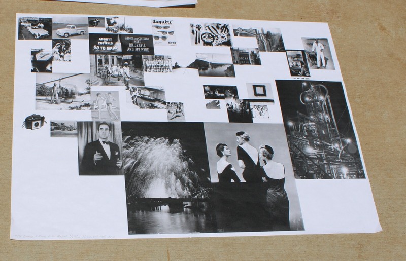 AARON WRINKLE Trio of Composition Prints from various eras from Diana Zlotnick gallery