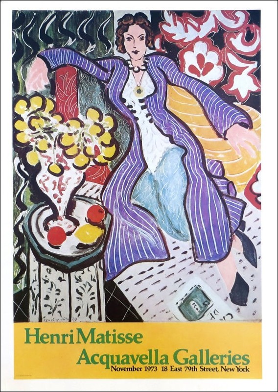 Lot Of 6 Posters Matisse Miro Foujita Botero Oldenburg 1978 Vintage 16 x 11 gallery