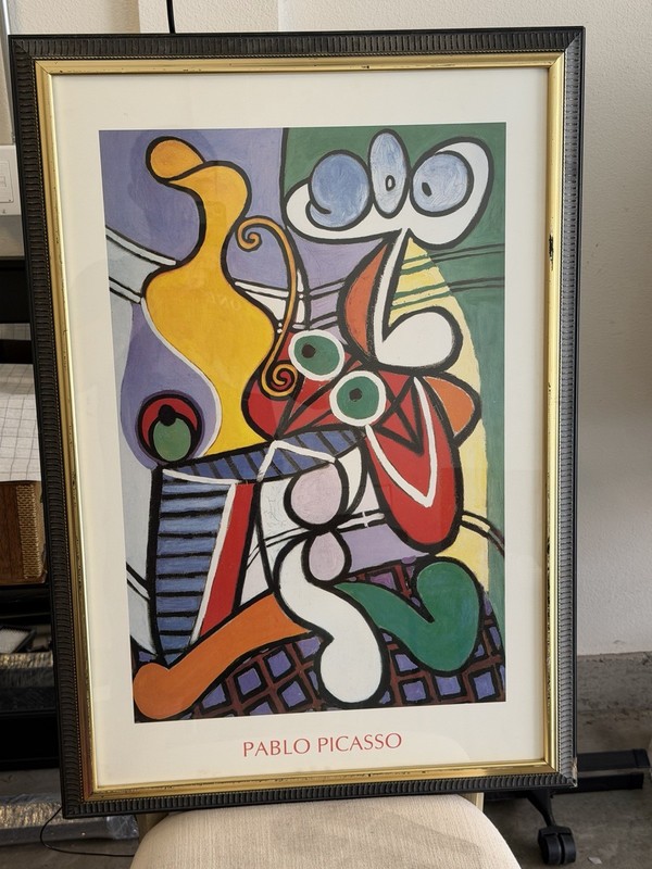 Framed Pablo Picasso Cubist Art Print Poster Large Wall Art 24×36