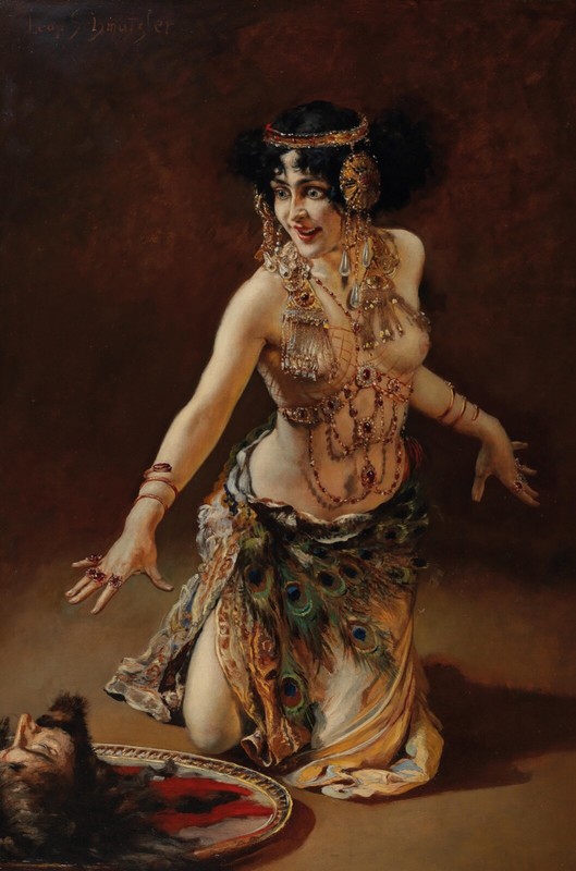 Leopold Schmutzler : Lili Marberg as Salome : 1905 :  Archival Quality Art Print