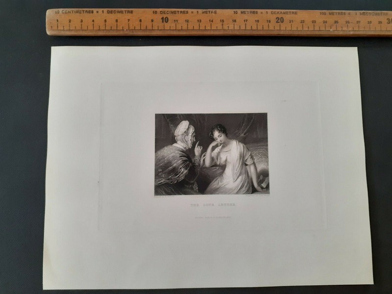 The Love Letter engraving