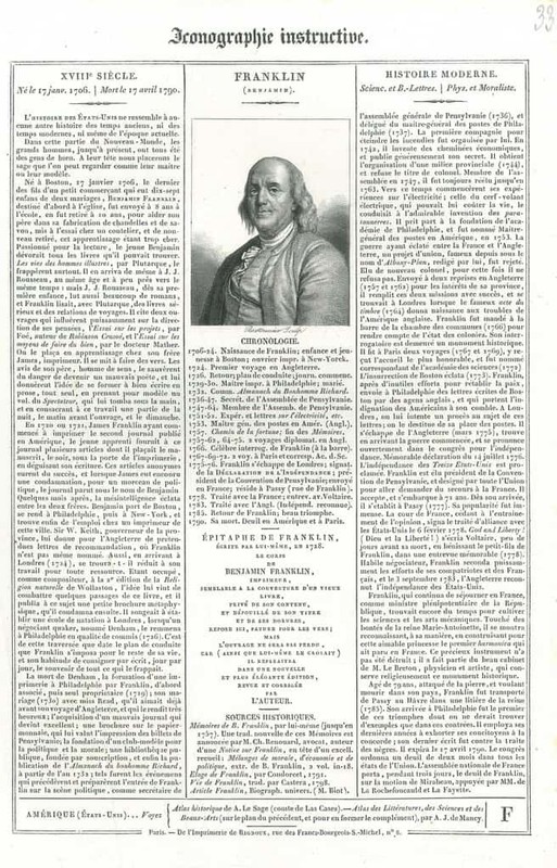 Portrait of Benjamin Franklin