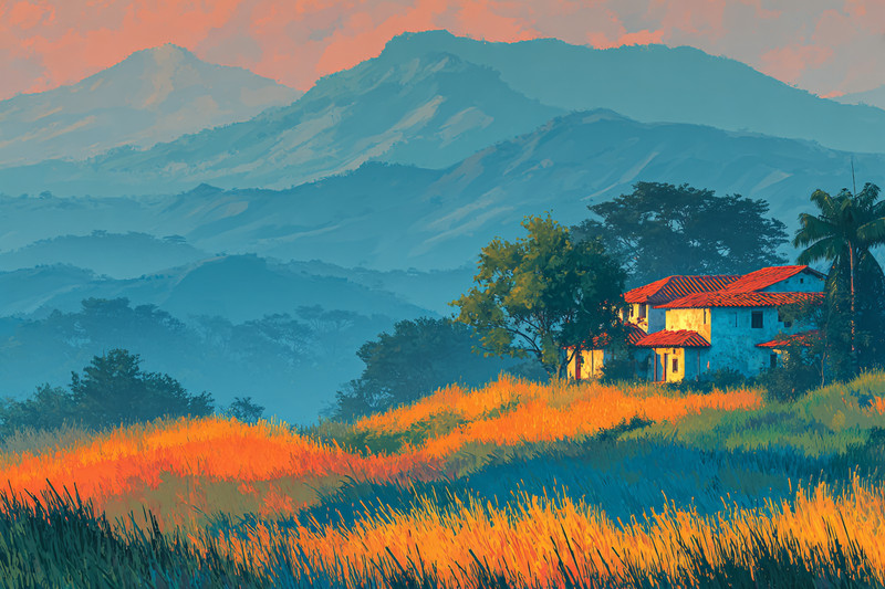 Costa Rica 36×24 Giclée Art Print Ltd 1/25 Signed COA Rombley H4