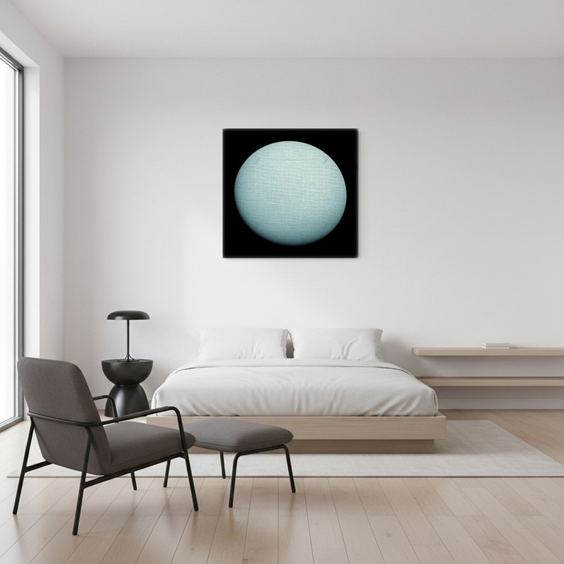 NASA - The Planet Uranus Taken by the Spacecraft Voyager 2 In - Paper or Canvas gallery