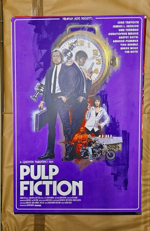 1D – Pulp fiction by Paul Mann – Sold Out Not Mondo – WYSIWYG