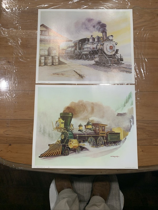Wm Farnsworth Slim Princess 4-6-0 & American Standard 4-4-0