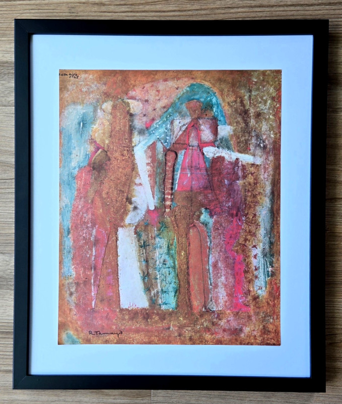 Rufino Tamayo 1977 Large Signed Limited Edition Vintage Print Galeria Misrachi