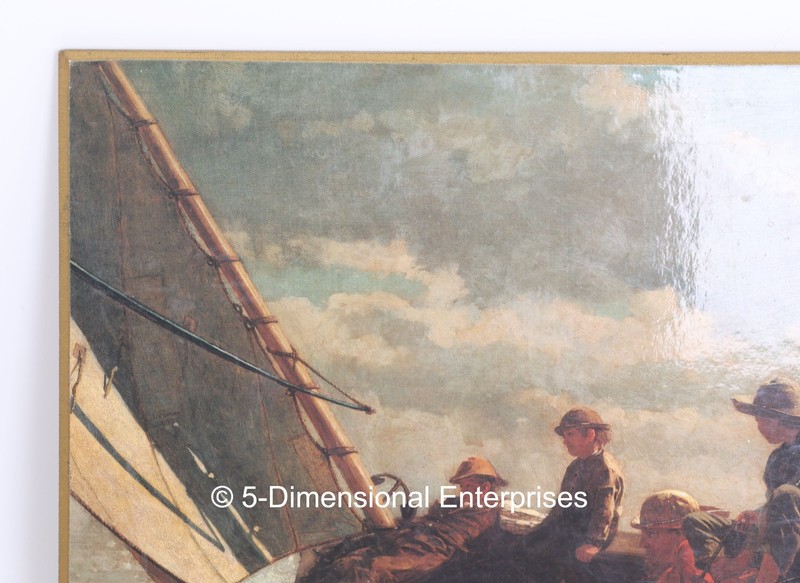 Breezing Up (A Fair Wind) by Winslow Homer 12 x 7 1/2" Art Print gallery