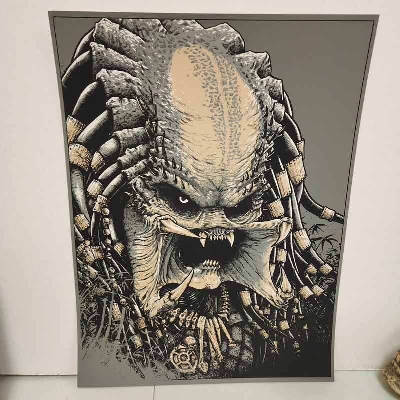 Alien Vs Predator Artist Proof Print 18×24 By Godmachine Rare