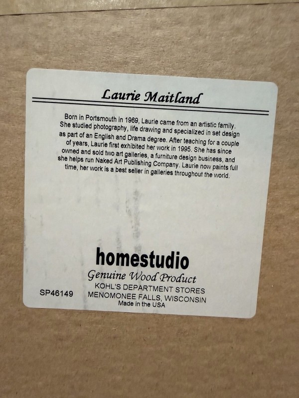 Laurie Maitland Framed Art Print Landscape Wood Genuine Homestudio gallery