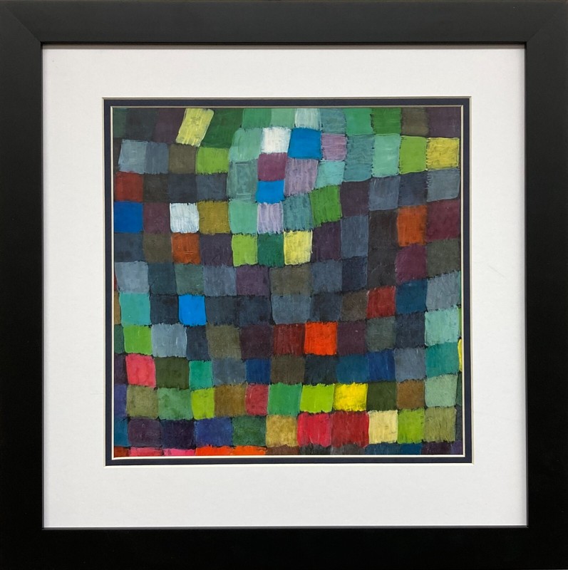 Paul Klee «May Picture 1925 (Detail)» NEWLY CUSTOM FRAMED ArtPrint Expressionism