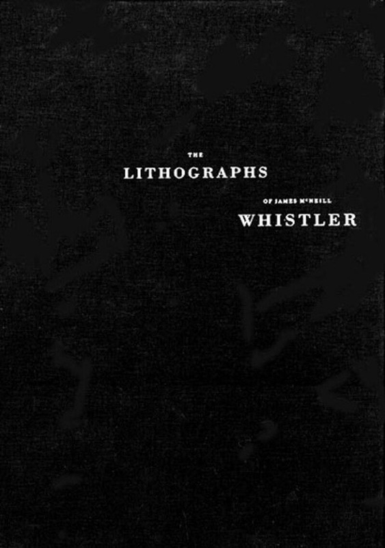 JAMES McNEILL WHISTLER Complete Lithographs CATALOGUE RAISONNE Scarce BOXED SET gallery