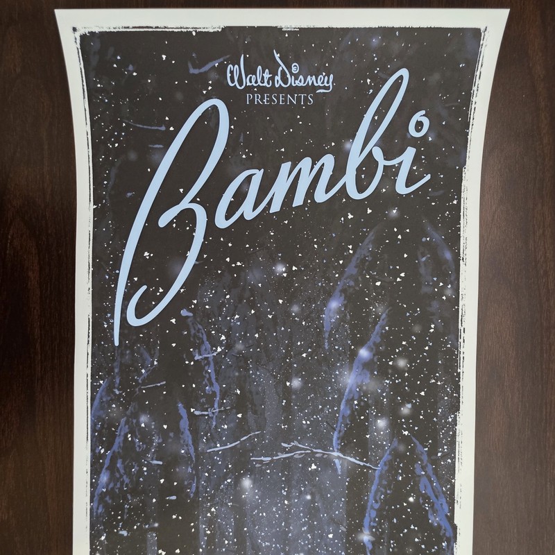 Ben Harman Bambi Night Variant Numbered /75 BNG Art Print gallery