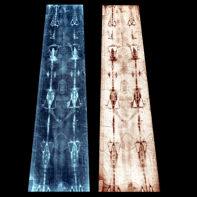 SHROUD OF TURIN FULL SIZE 3’x12’ JESUS CHRIST BURIAL CLOTH REPLICA ONREAL CANVAS