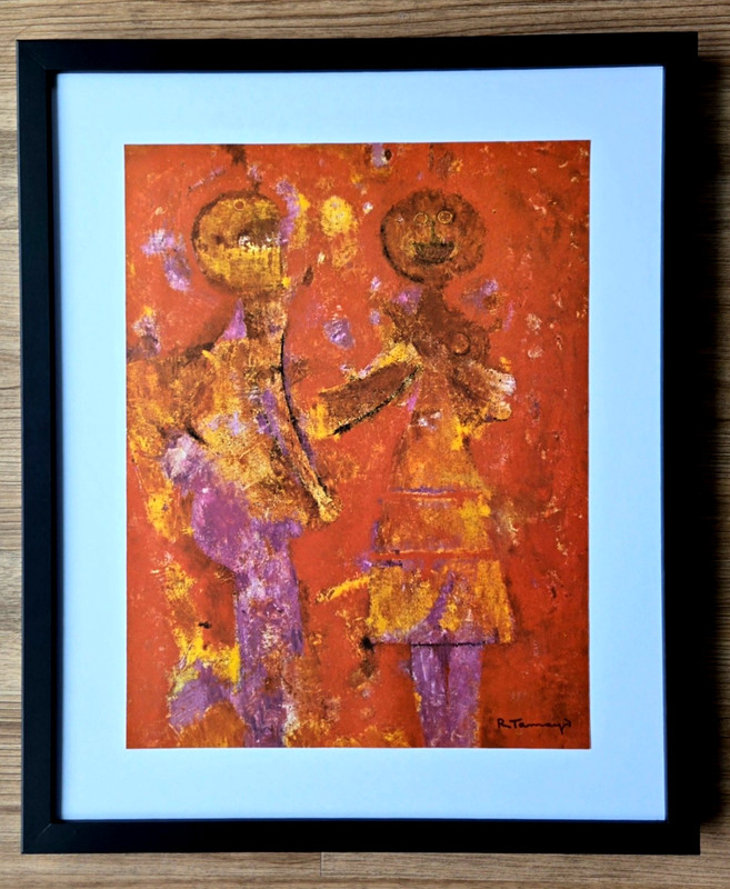 Rufino Tamayo 1977 Signed Limited Edition Vintage Print Galeria Misrachi