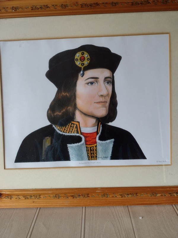 FramedPrint of king Richard III England Plantagenat Medieval Period .