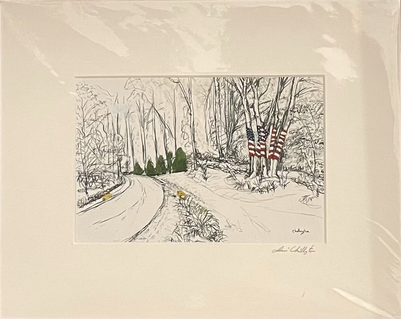 American Tree Print