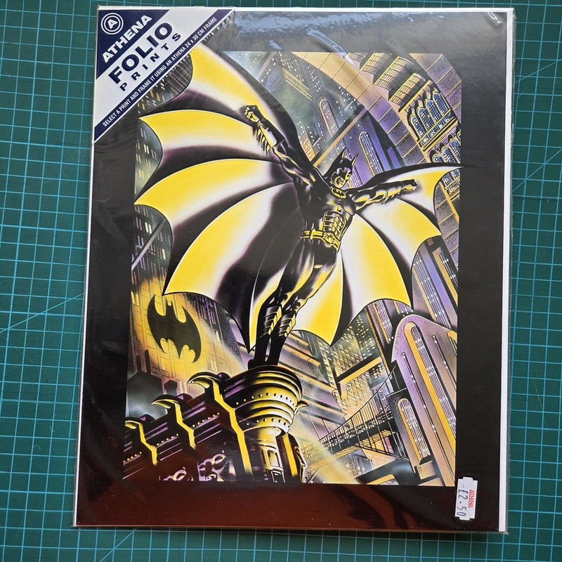 Batman Returns - 6 Sealed Athena Folio Prints - UK exclusive - García‑López 1992 gallery