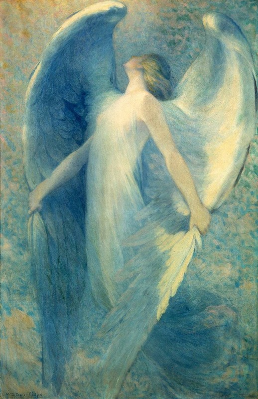 Light Blue Angel by William Baxter Closson